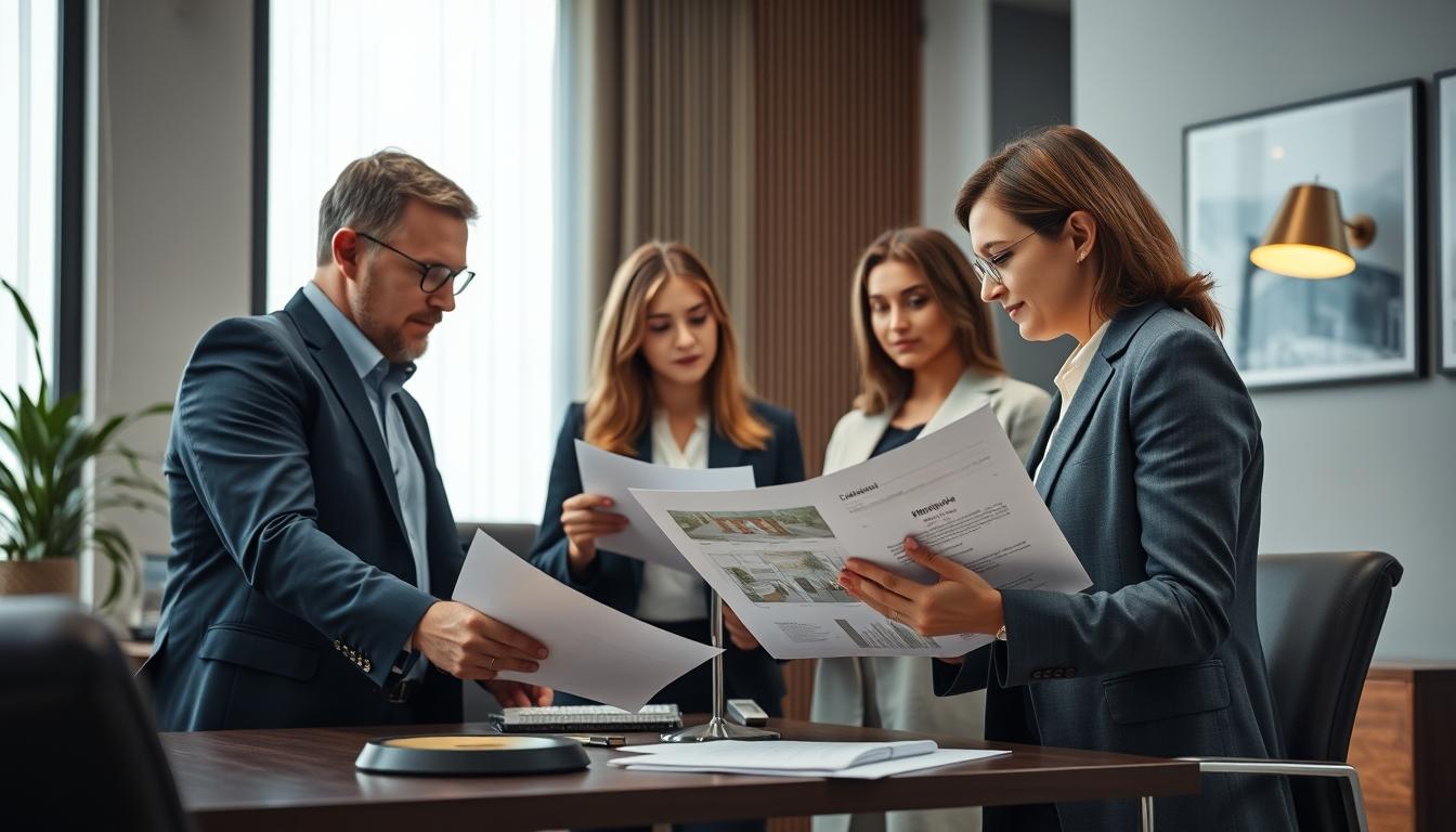 Coordination of property closing documents and schedules